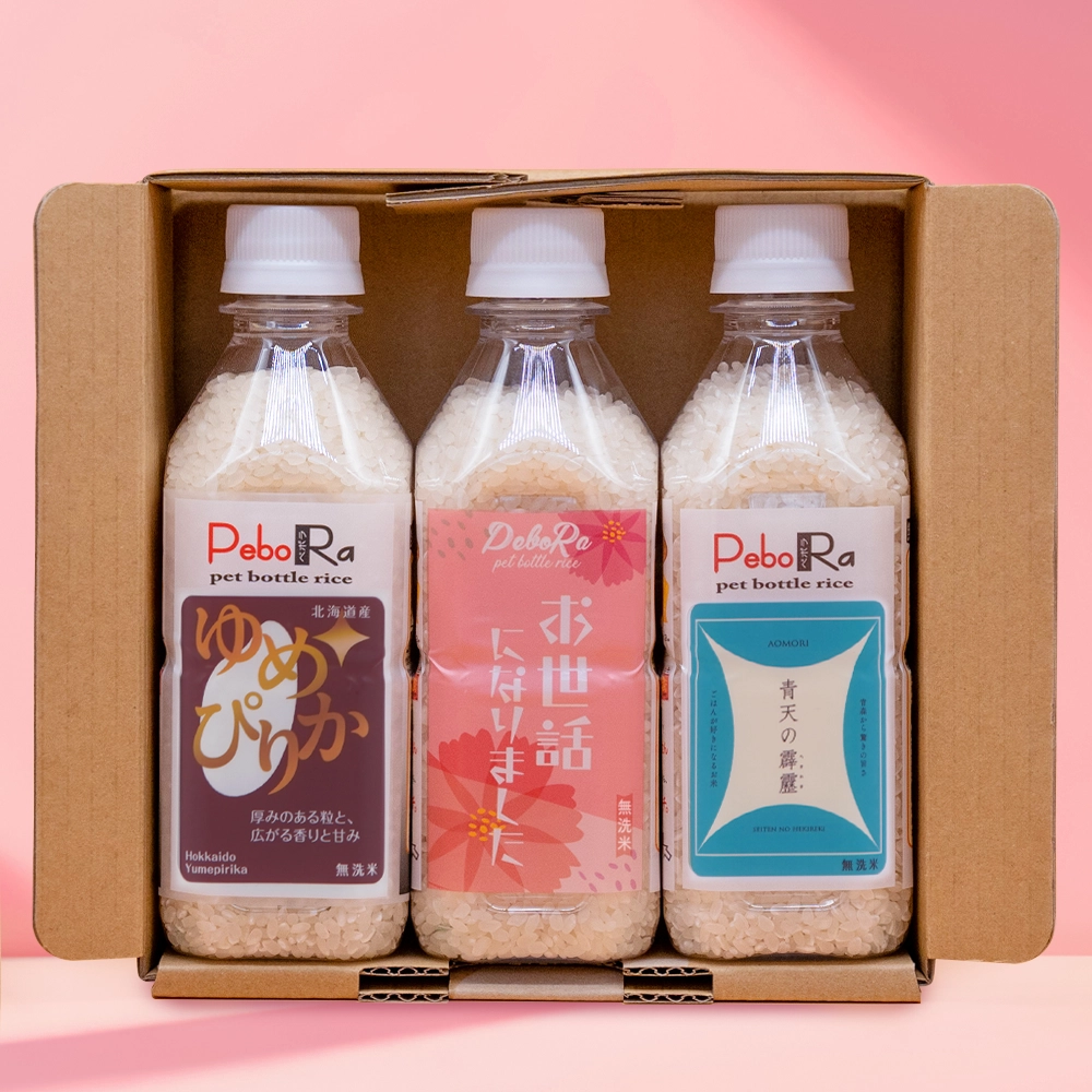 令和7年産お米食味ランキング“特A” PeboRa3本詰め合わせ